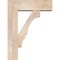 Ekena Millwork Balboa Block Smooth Bracket w/ Offset Brace, Douglas Fir, 7 1/2"W x 24"D x 32"H BKT0806X24X32BOA05SDF - alternate 3